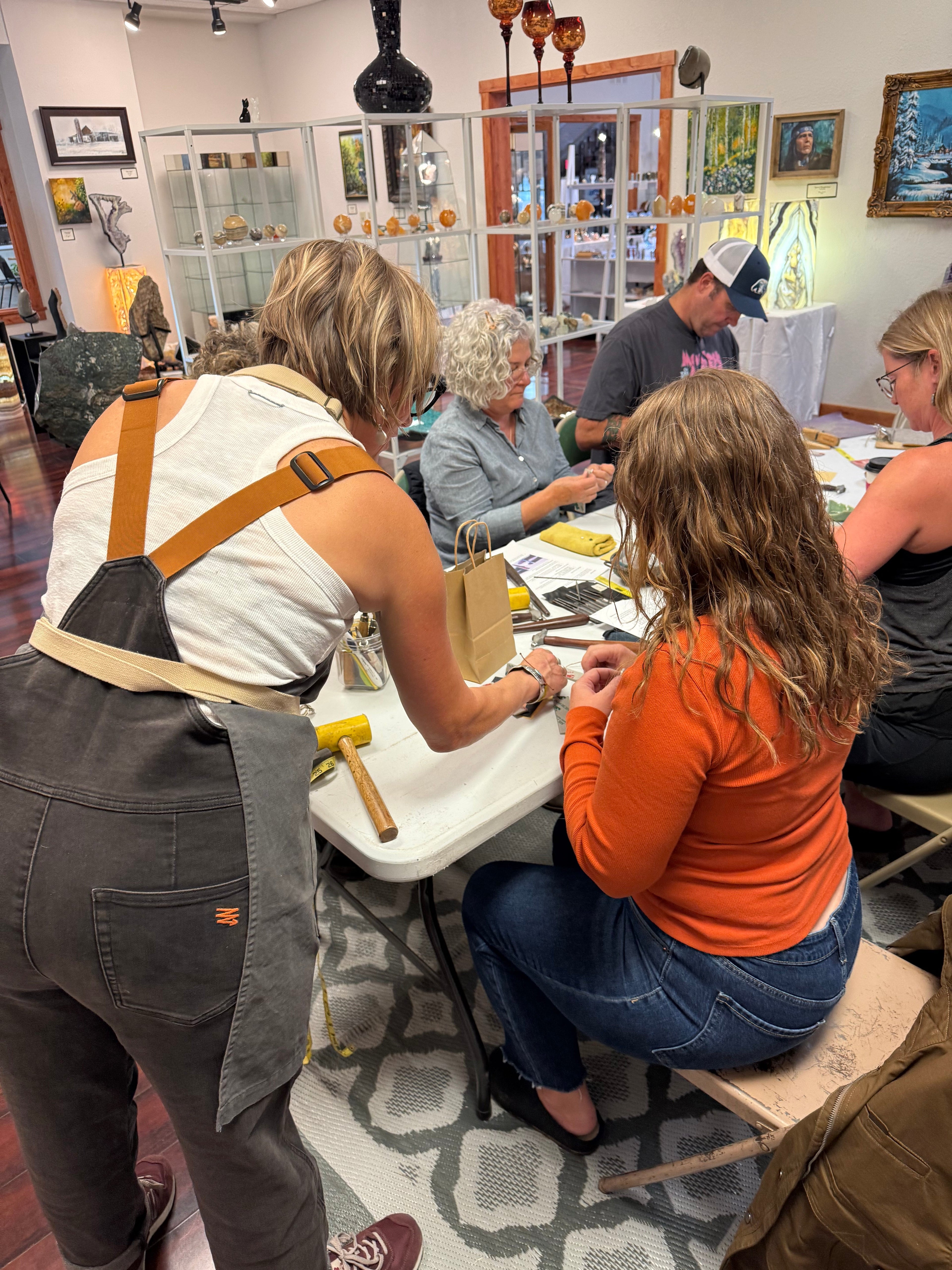 April 18th Silversmithing Workshop in Durango CO | Three Rings Class | Beginner Jewelry Class